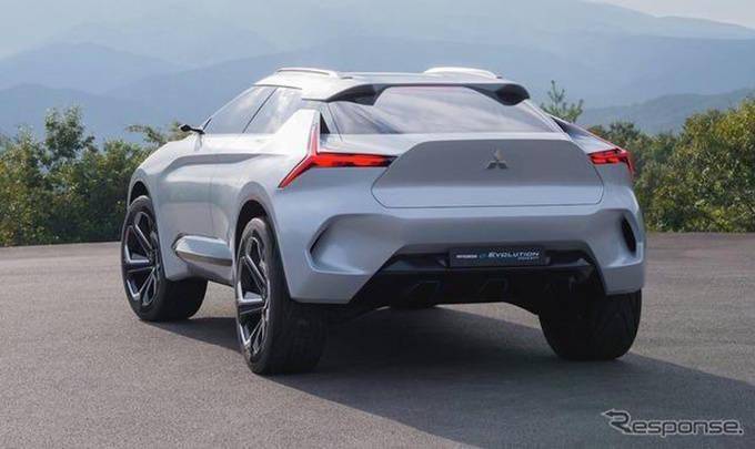 三菱eevolution曝光拉力战神变身轿跑suv