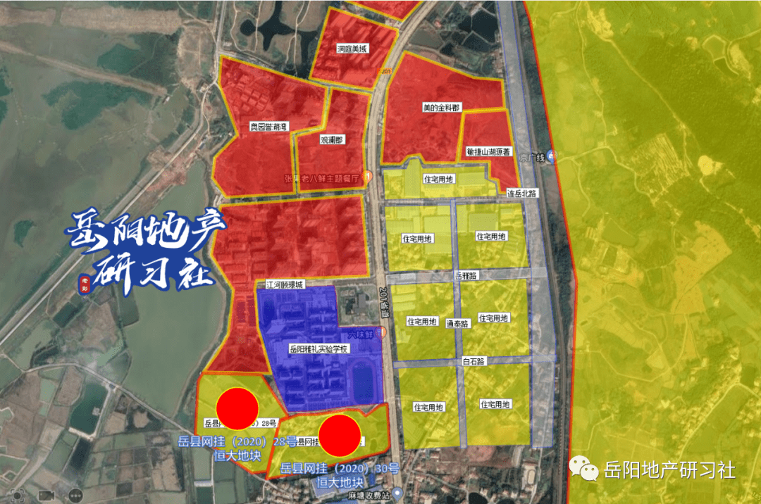 恭喜恒大岳阳第8盘首入岳阳南湖新区摘得雅礼南侧临湖地块