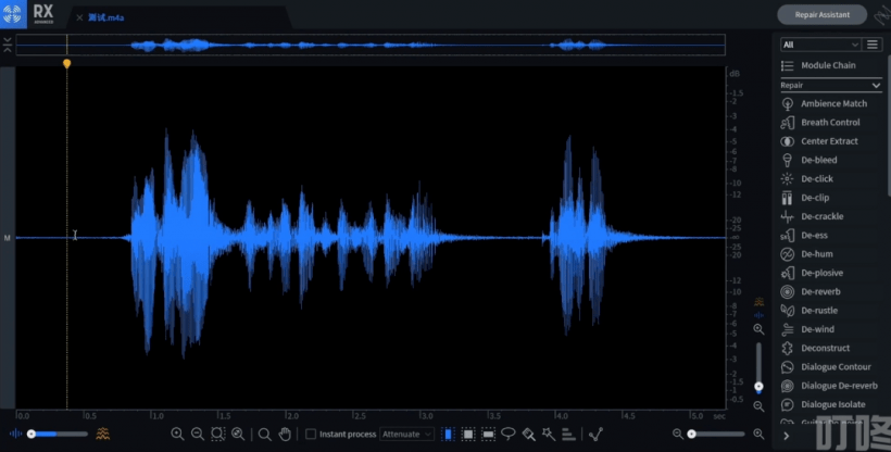 izotope rx 8 视频教程:一键轻松去除多余混响