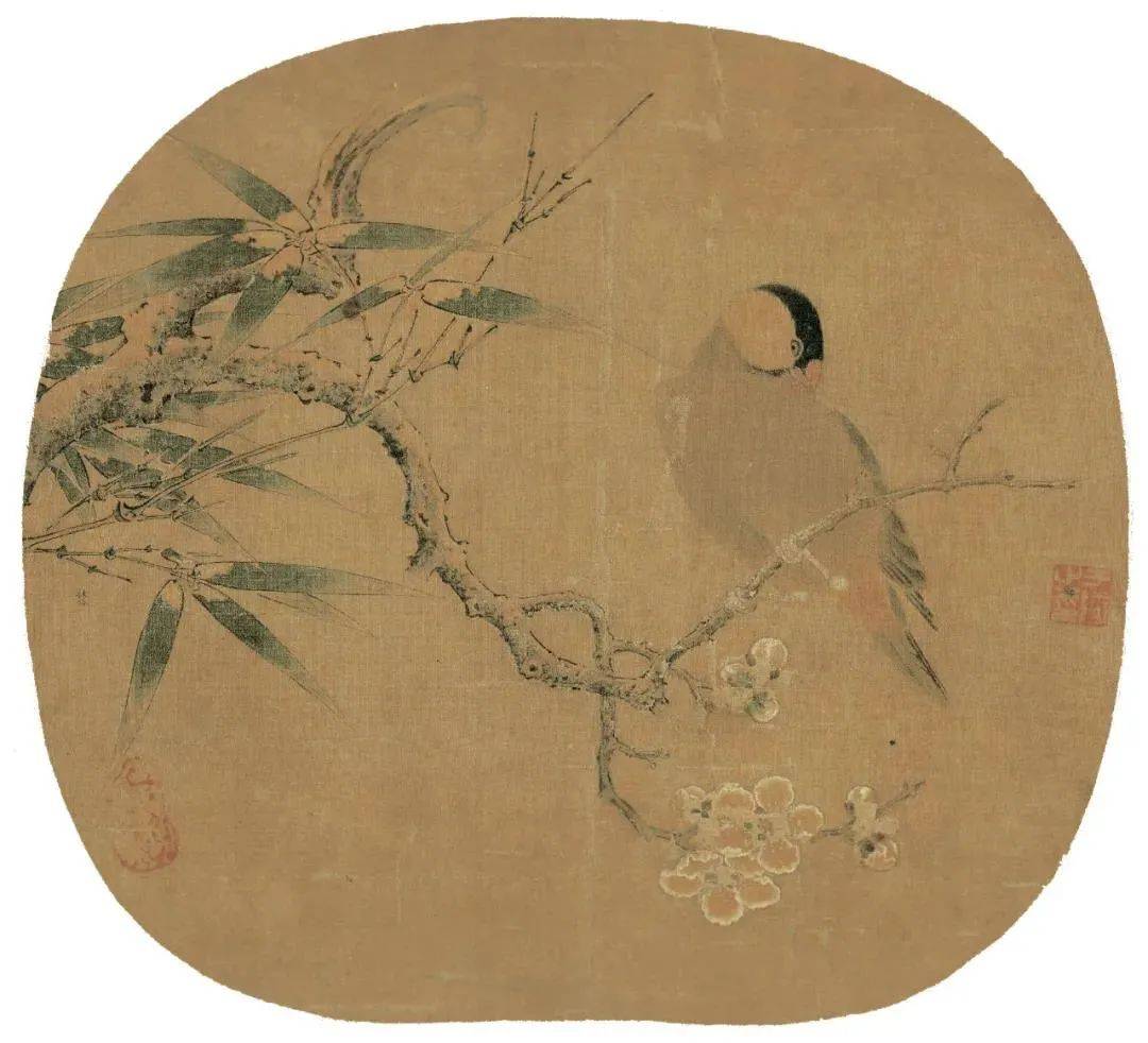 古画中的梅花高清图