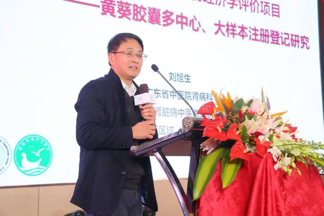 刘旭生教授讲解中医药治疗慢性肾脏病药物经济学评价研究项目案例分析