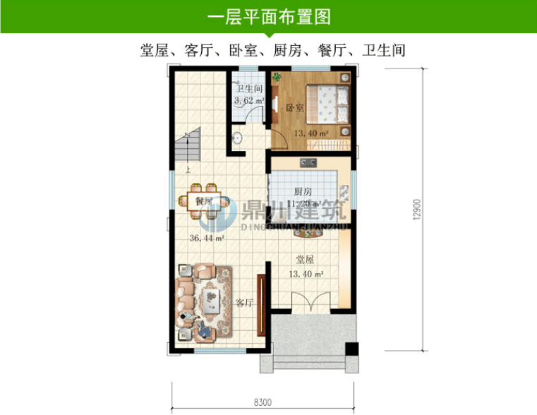 占地100平到120平方米8套农村自建别墅设计拿好图纸就开建