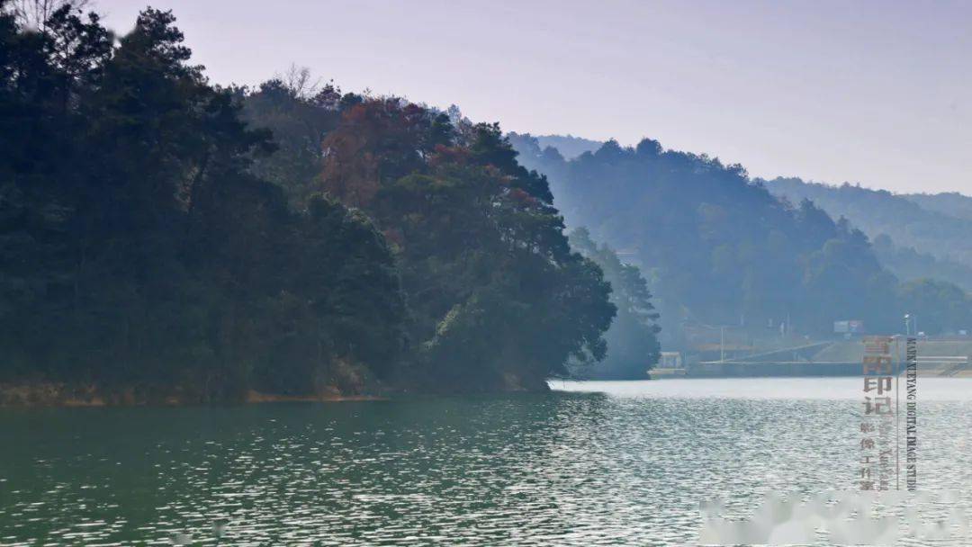 株洲音韵大京水库雪阳印记山水辉映百鸟鸣山巅金轮炊烟袅67