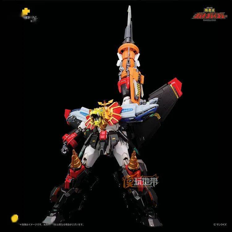 新品预定~ pose  metal 勇者王 ggg合金成品模型