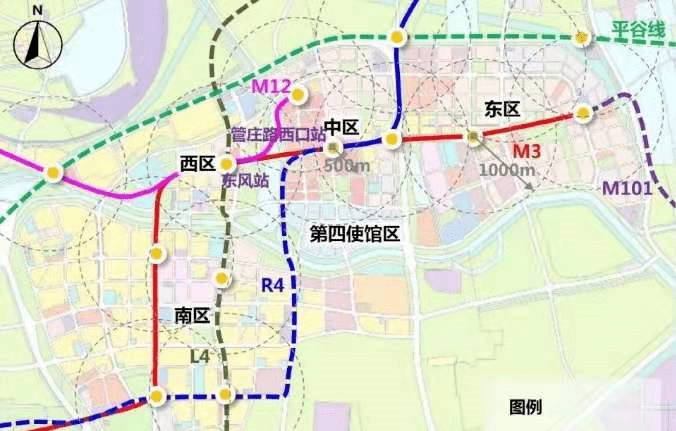 m102,m103,m104……一大批地铁线将落地通州!