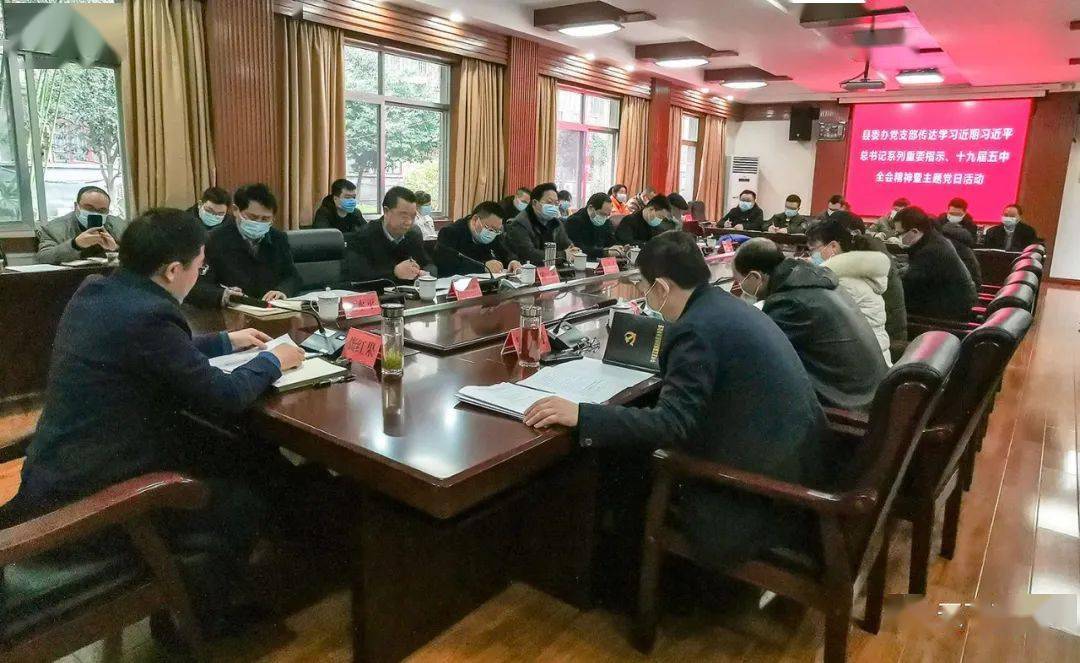 龚红果以普通党员身份参加所在党支部活动寄语县委办党员干部