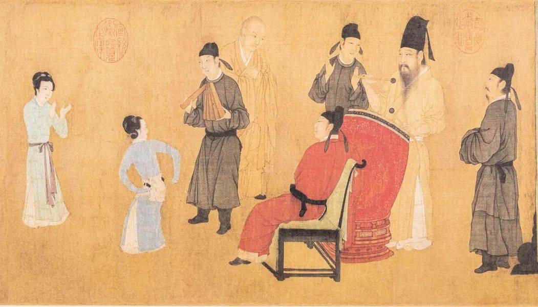 中国古代人物画巅峰之作～《韩熙载夜宴图》钞券珍藏版!