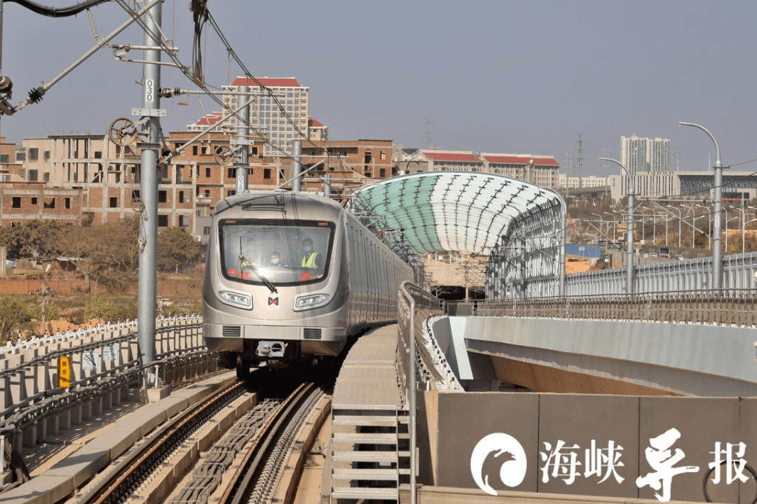 重磅消息!厦门地铁3号线厦门火车站-蔡厝站全线列车上线
