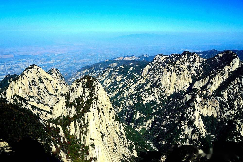 陕西行:三上西岳华山—大美华山东峰下棋亭