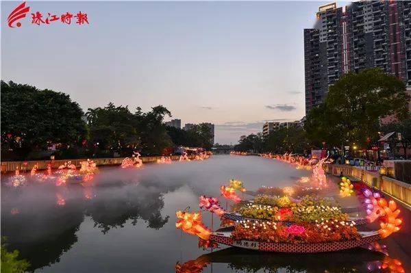 潮玩梦里水乡花月夜qee登陆里水一河三岸灯光璀璨