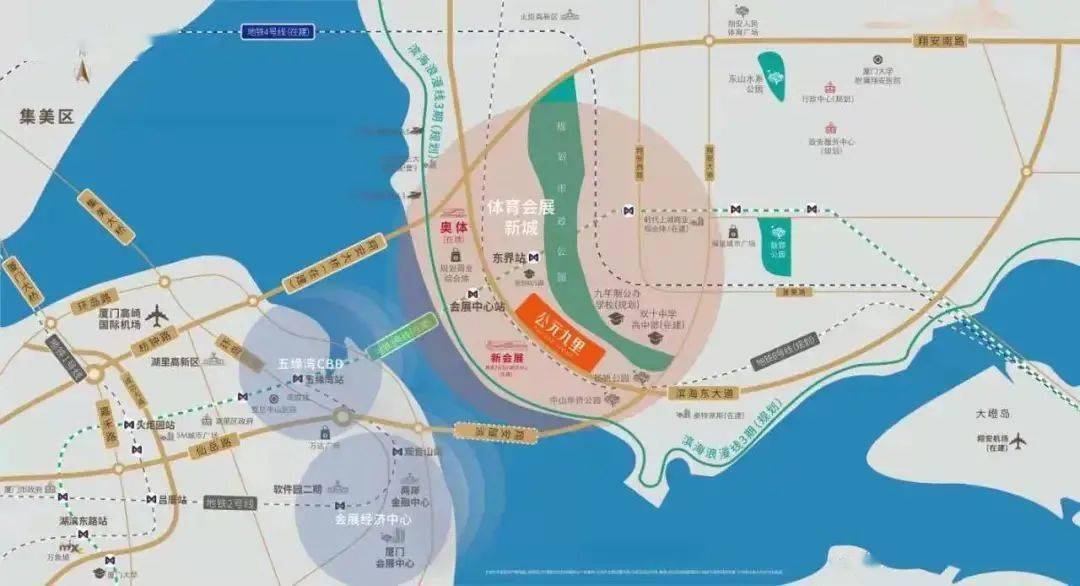 最终,大型央企华润置地以超前的眼界和胆识,竞得翔安2020xp10地块