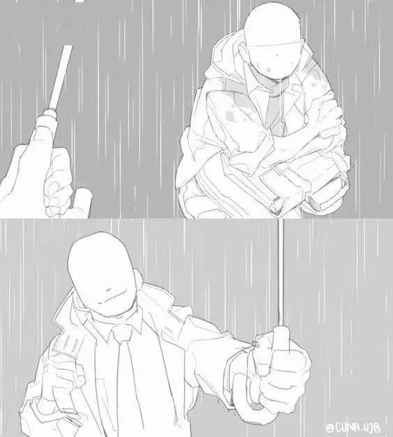 【绘画参考】一些比较简单的漫画分镜参考!_插画