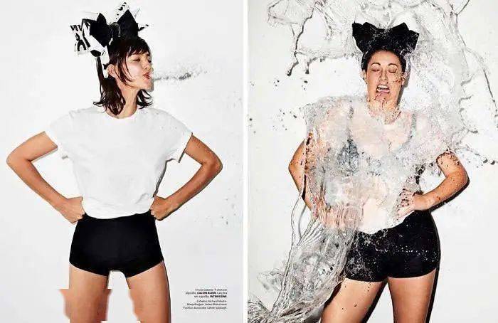 别人的艺术照:身材美好仙气飘飘.