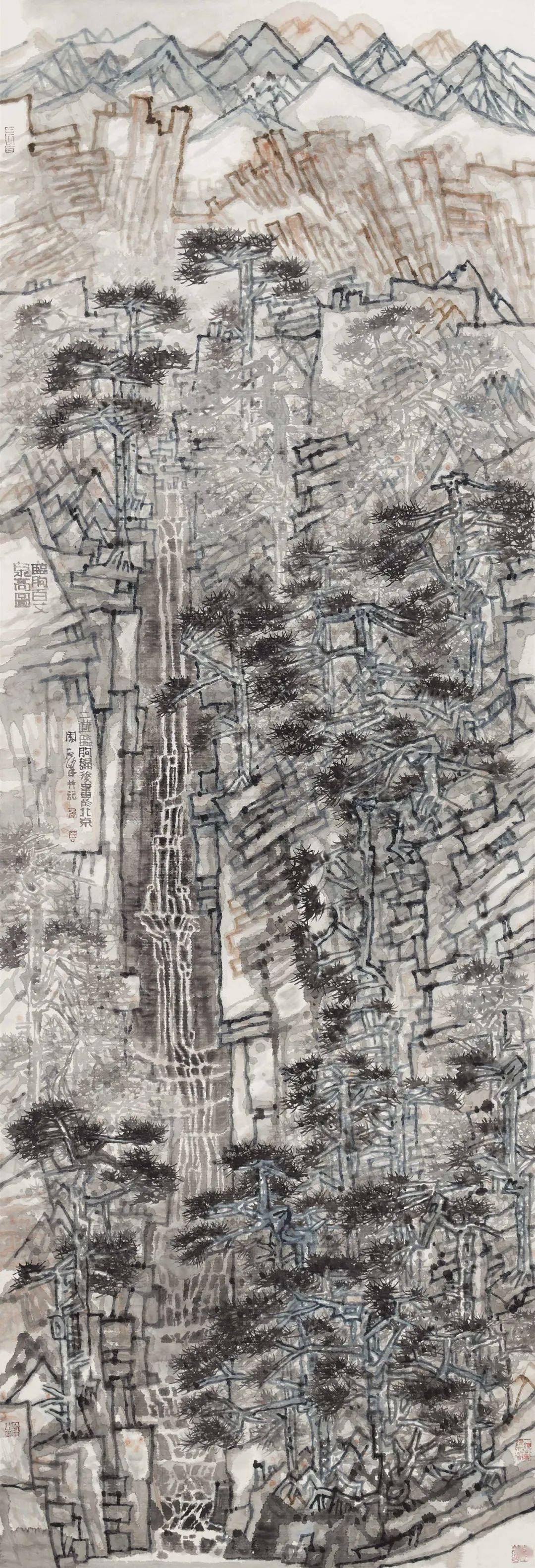 名家谈艺——周石峰篇_山水画