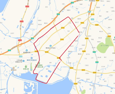 (2)高淳经济开发区企业及工地,和石固河以东,凤山路以南,永城路以西