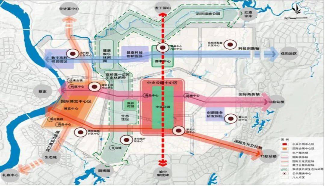 重庆区域报告聚焦中央公园板块竞争情况及项目机会点