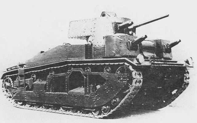 多炮塔神教信徒苏联t28坦克土豪式三炮塔火力超级凶猛