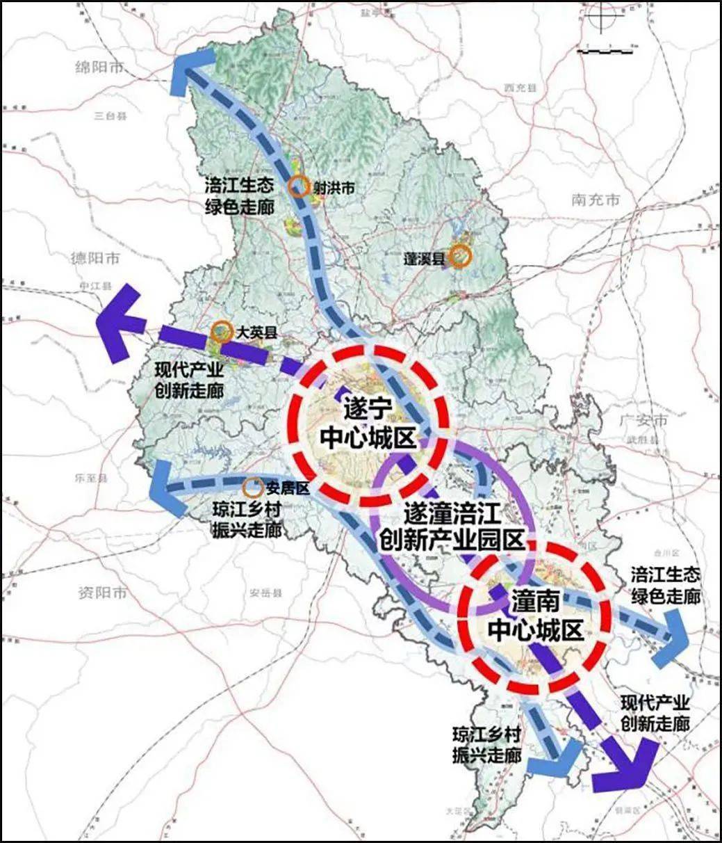 未来遂宁咋发展"十四五"规划纲要草案中7张图告诉你