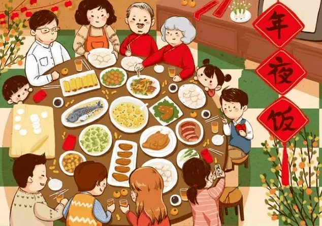 对中国人来说 年夜饭有着特殊的意义 它不仅象征着团圆和亲情 从古