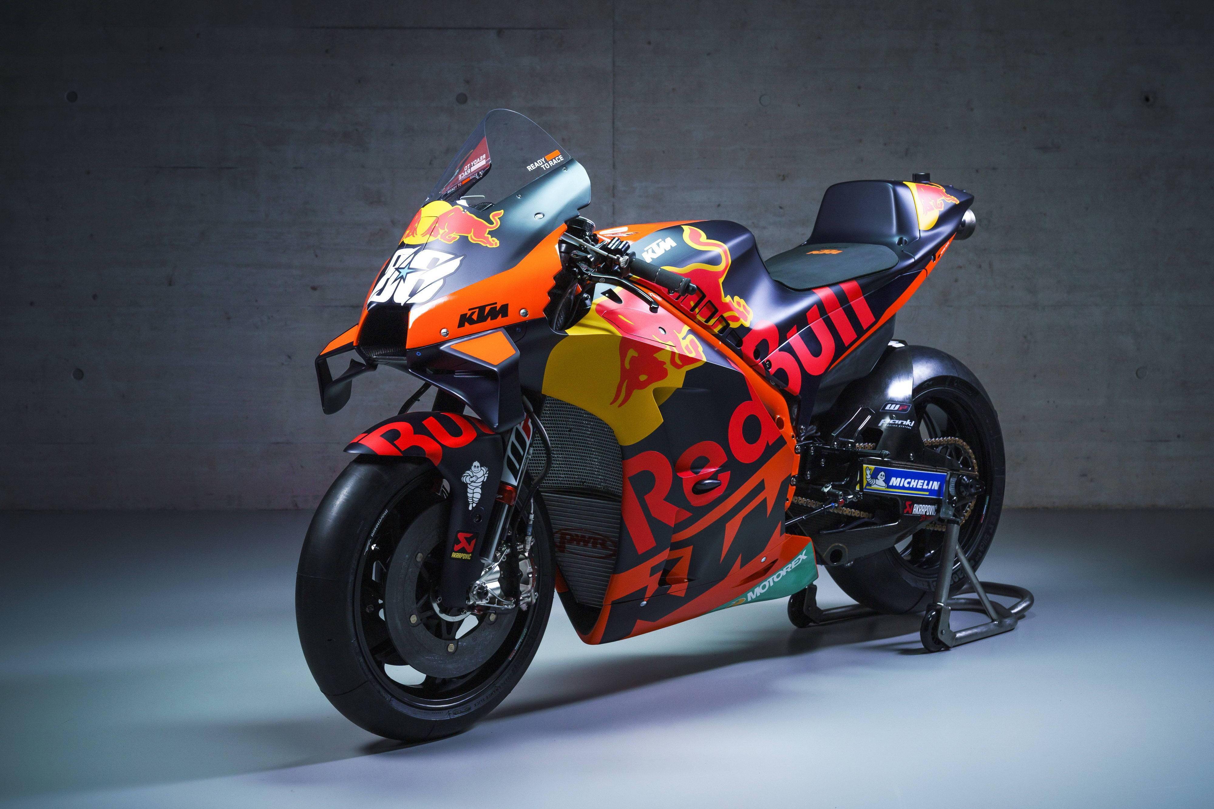 2021 motogp:ktm 厂队版赛车 rc16