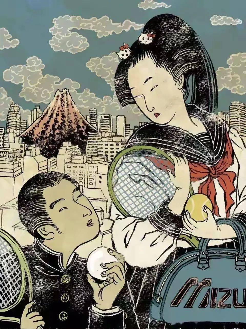 这"狠人,将日本浮世绘玩出了"花,曾一意孤行改行,没想到竟成一代