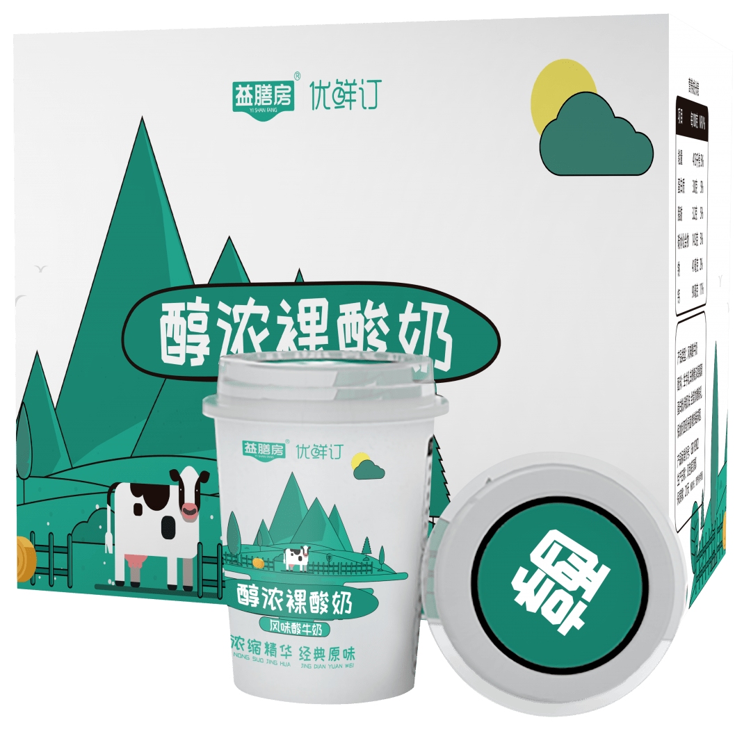 益膳房醇浓裸酸奶