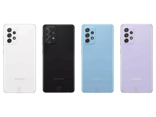 中框背板同色 三星galaxy a72 5g渲染图曝光