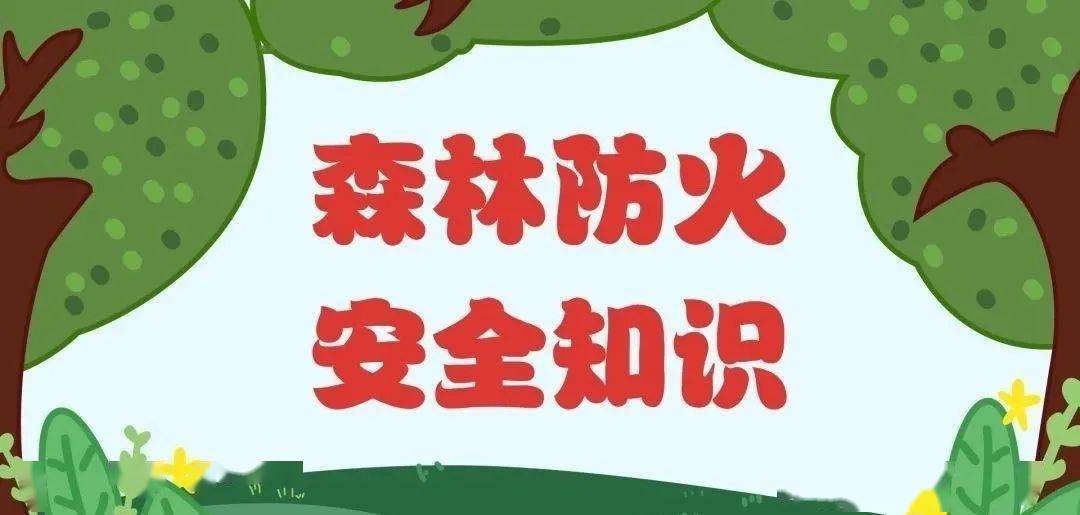 文登师范学校附属幼儿园冬季森林防火温馨提示