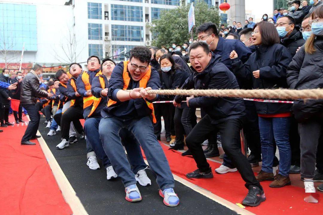 闹元宵丨中国一冶2021年新春拔河比赛精彩上演