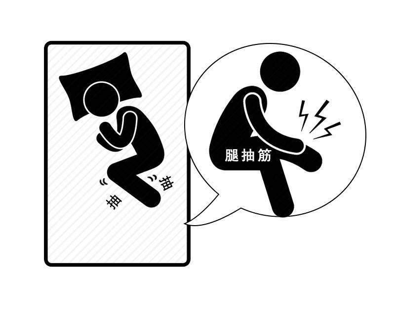 一,半夜小腿抽筋
