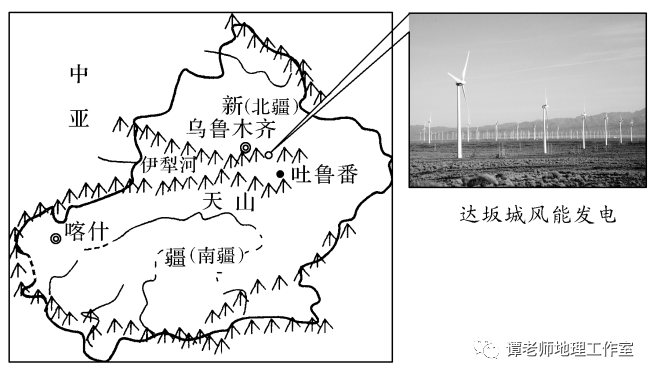 2018年上半年,新疆清洁能源风力发电和光伏发电得到有效使用.