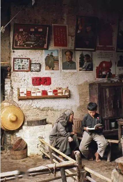 一组老照片带你回到70年代的中国农村