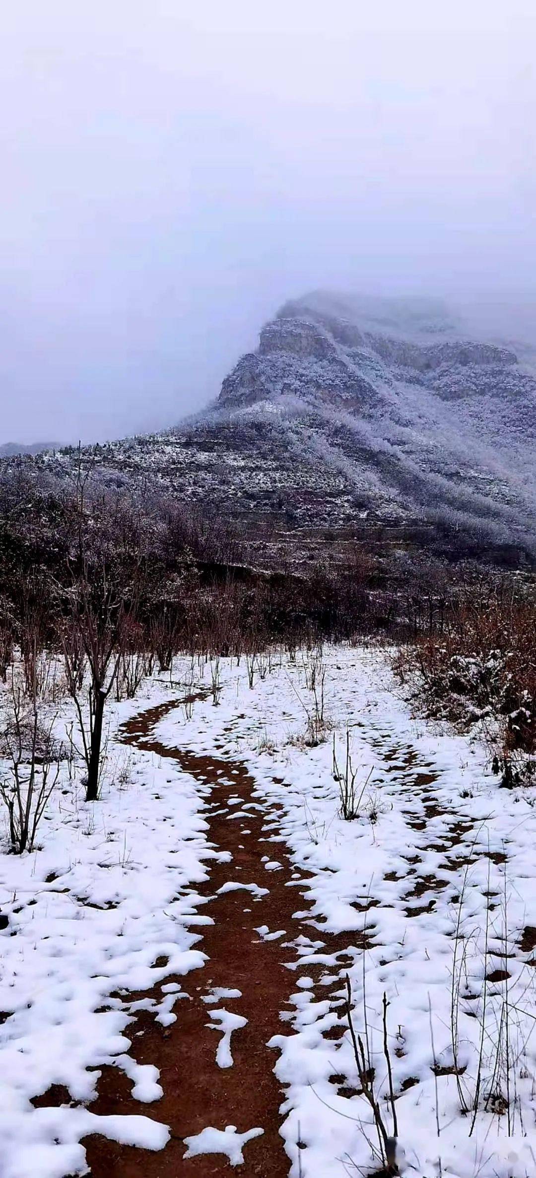 山下雨山上雪