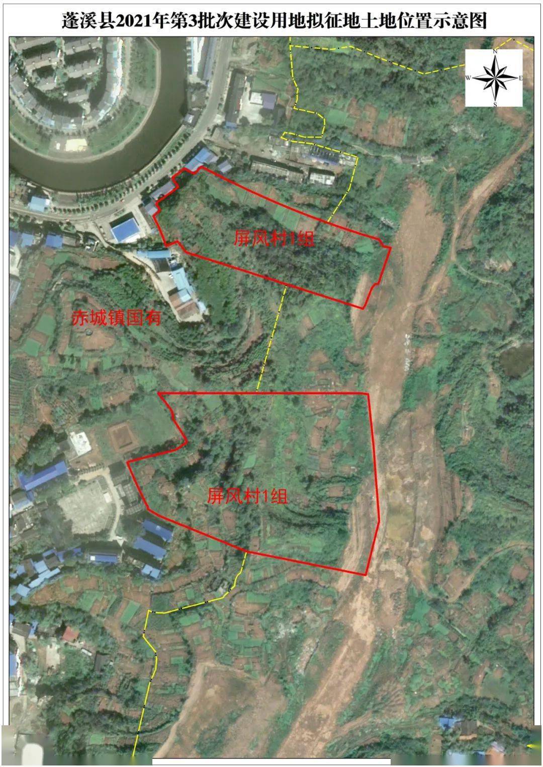 蓬溪县2021年第3批次建设用地地块图