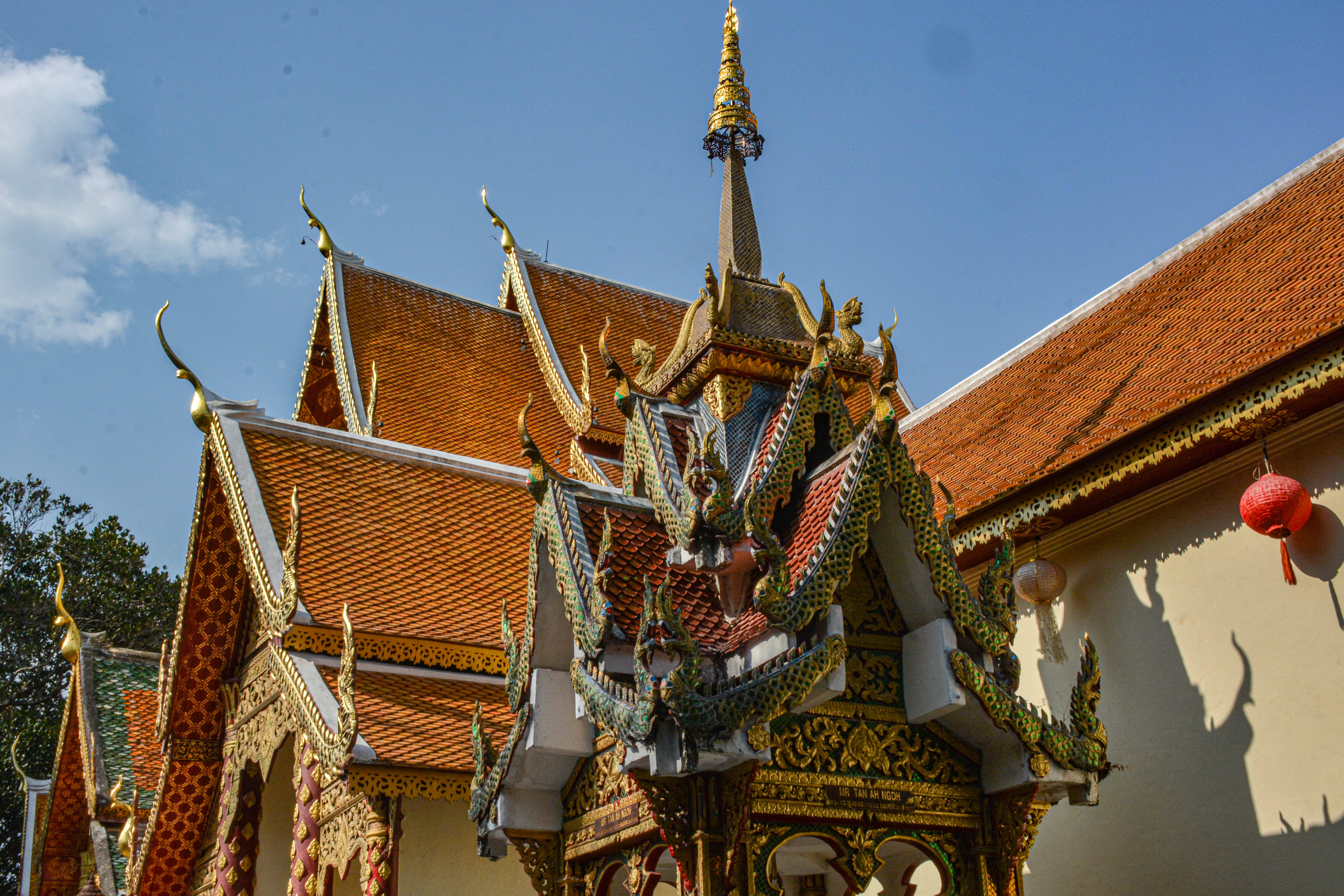 一座由大象选址的寺庙,泰国的佛教避暑圣地