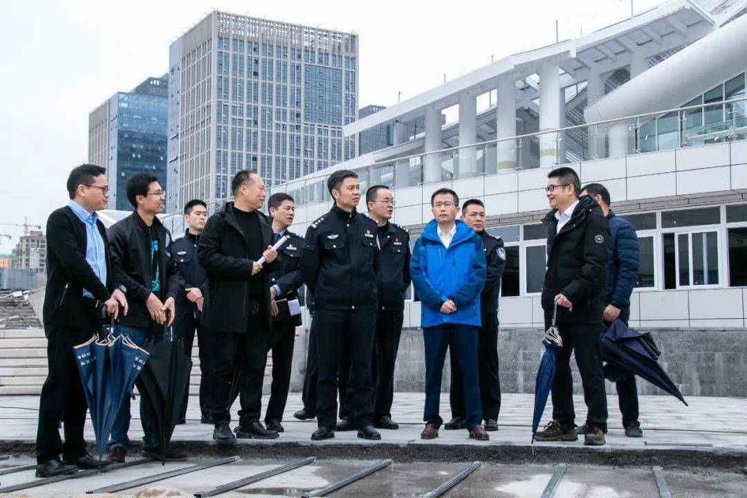 吴仁伟副区长督导亚运体育场馆安保筹备工作