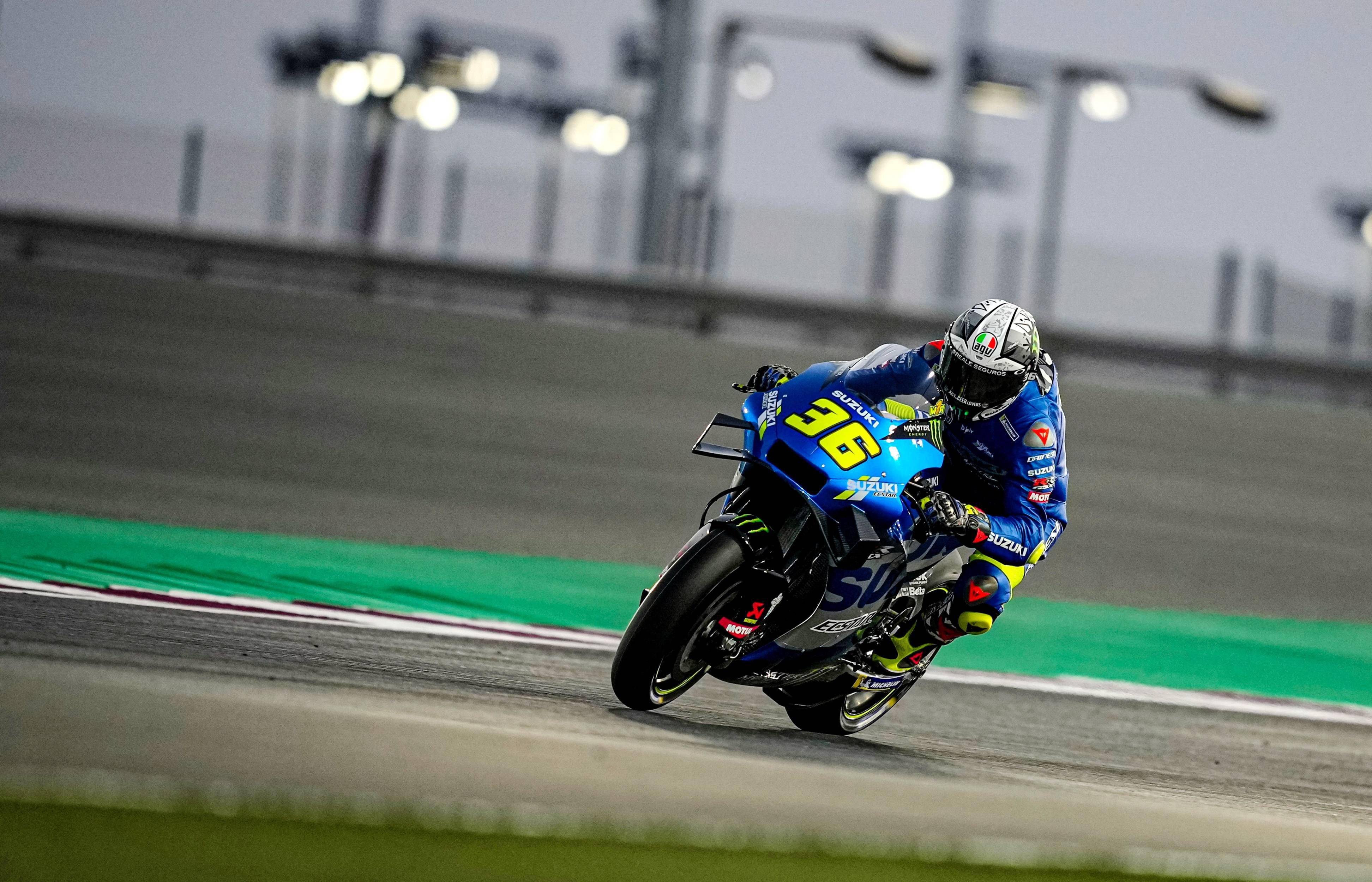 2021 motogp:卡塔尔季前测试,suzuki 厂队篇