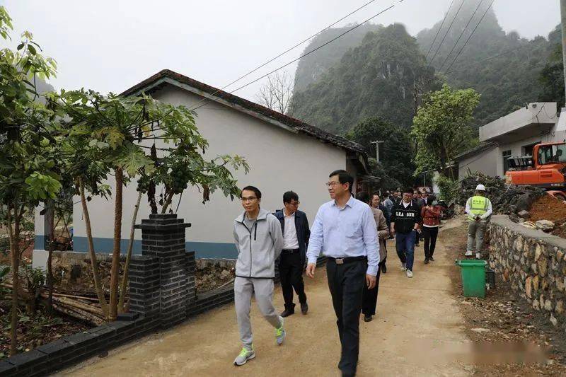 当天,与会人员先后到响水镇四清村抗敏屯,陇念屯,逐卜乡弄岗村下案屯