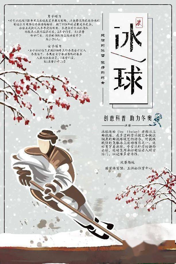 冬奥倒计时丨"创意科普,助梦冬奥"科普宣传大赛海报组优秀作品展示