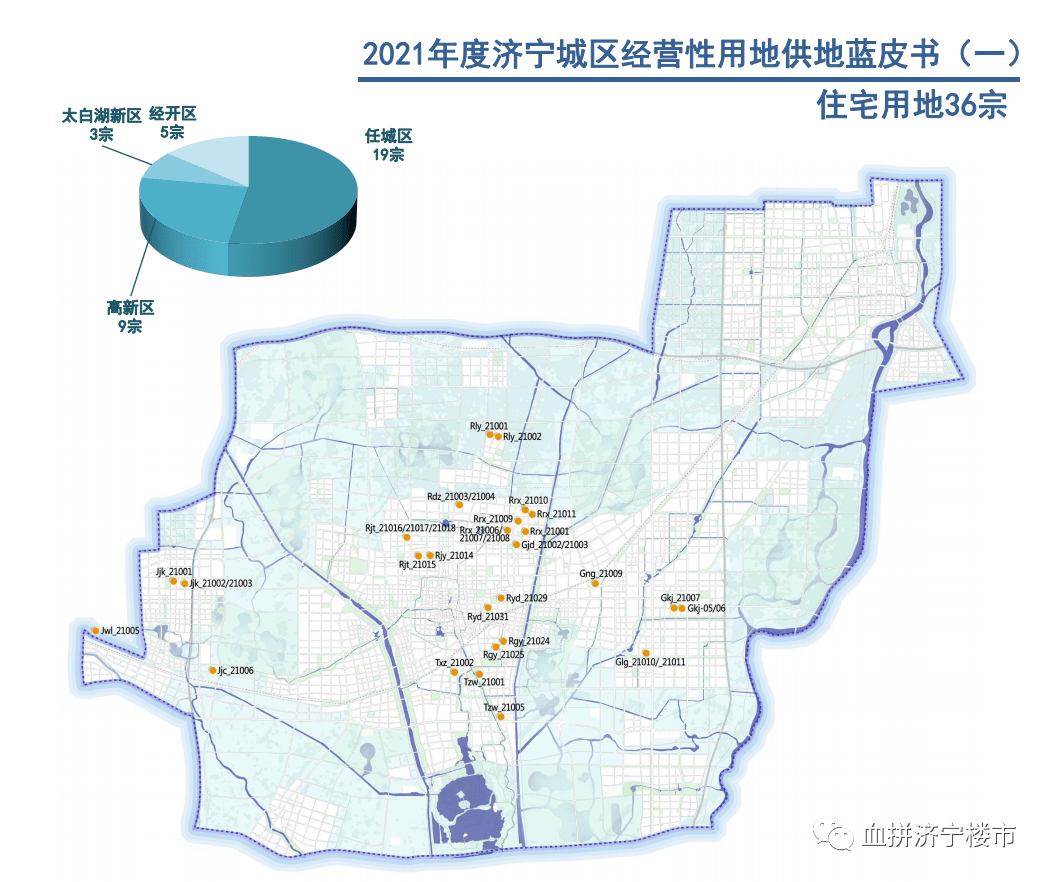 首批土地48宗!2021济宁市主城区供地蓝皮书发布