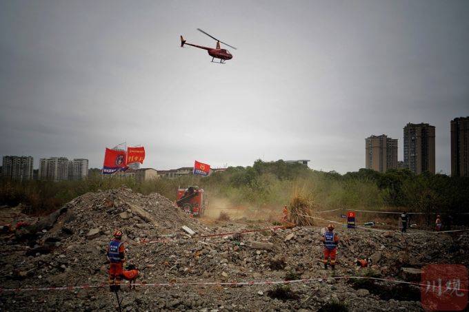 地震了,迅速集结!直击四川省消防救援总队地震救援实战演练