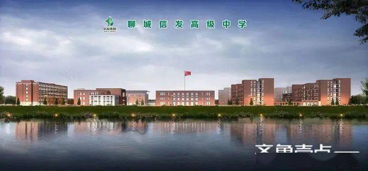 2021年3月17日,山东省聊城信发高级中学效果图.
