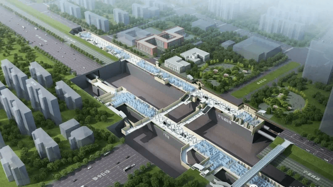 宁马城际s2号线油坊桥西善桥等4个车站曝光