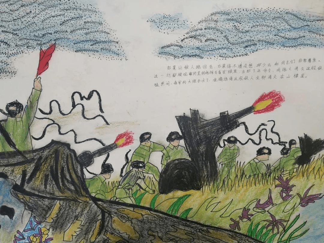 重庆铜梁青年学子用画笔绘英雄