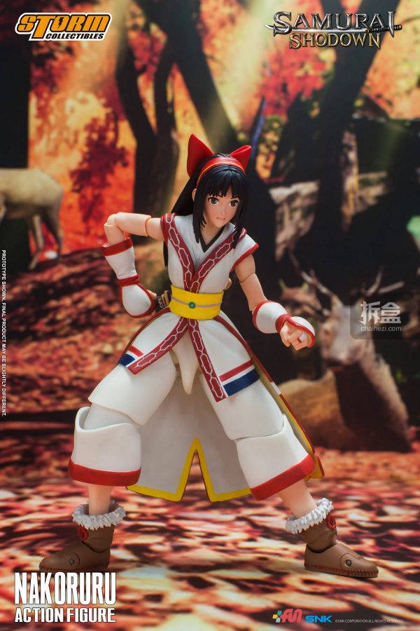 storm toys 侍魂系列 nakoruru 娜可露露 可动人偶