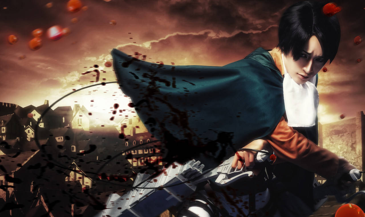 进撃の巨人 利威尔兵长cosplay