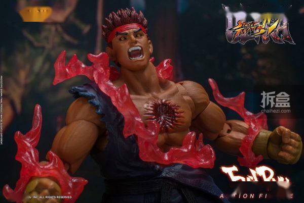 storm toys 街头霸王 evil ryu 杀意隆 可动人偶