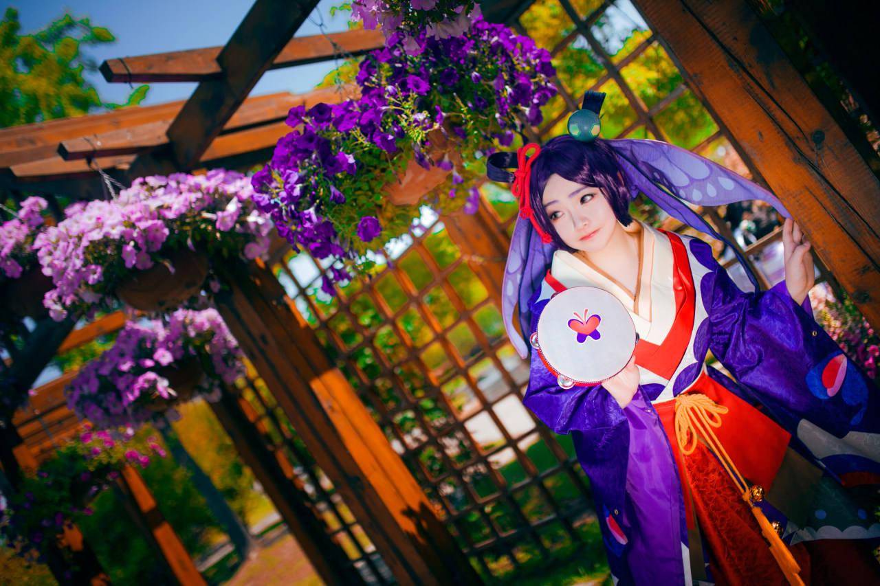 tya事务所阴阳师蝴蝶精cosplay