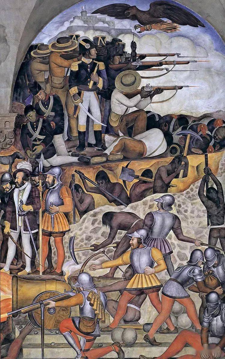 迭戈·里维拉(diegorivera)_壁画