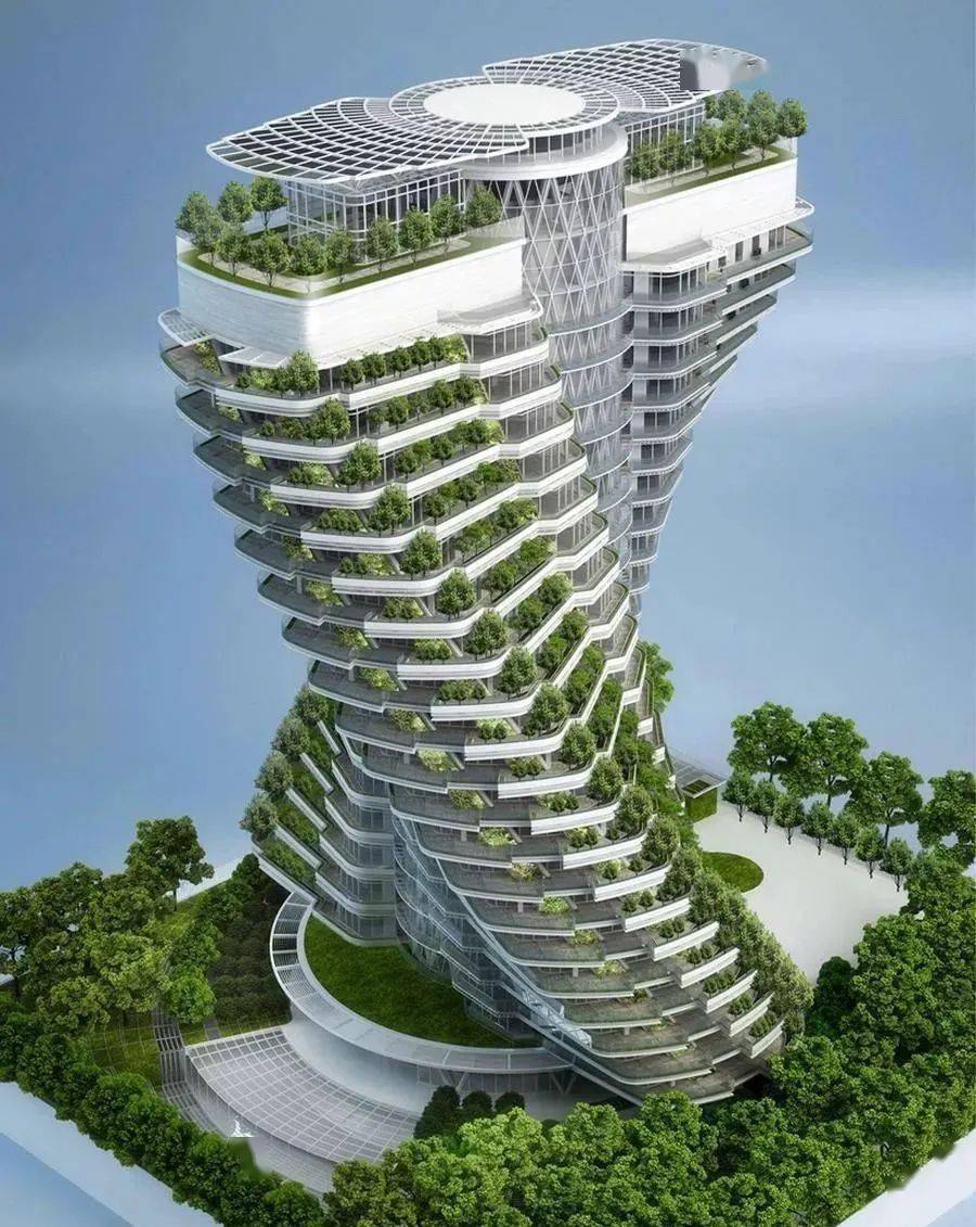 生态建筑设计鬼才,又做了一个惊艳全球的设计方案!